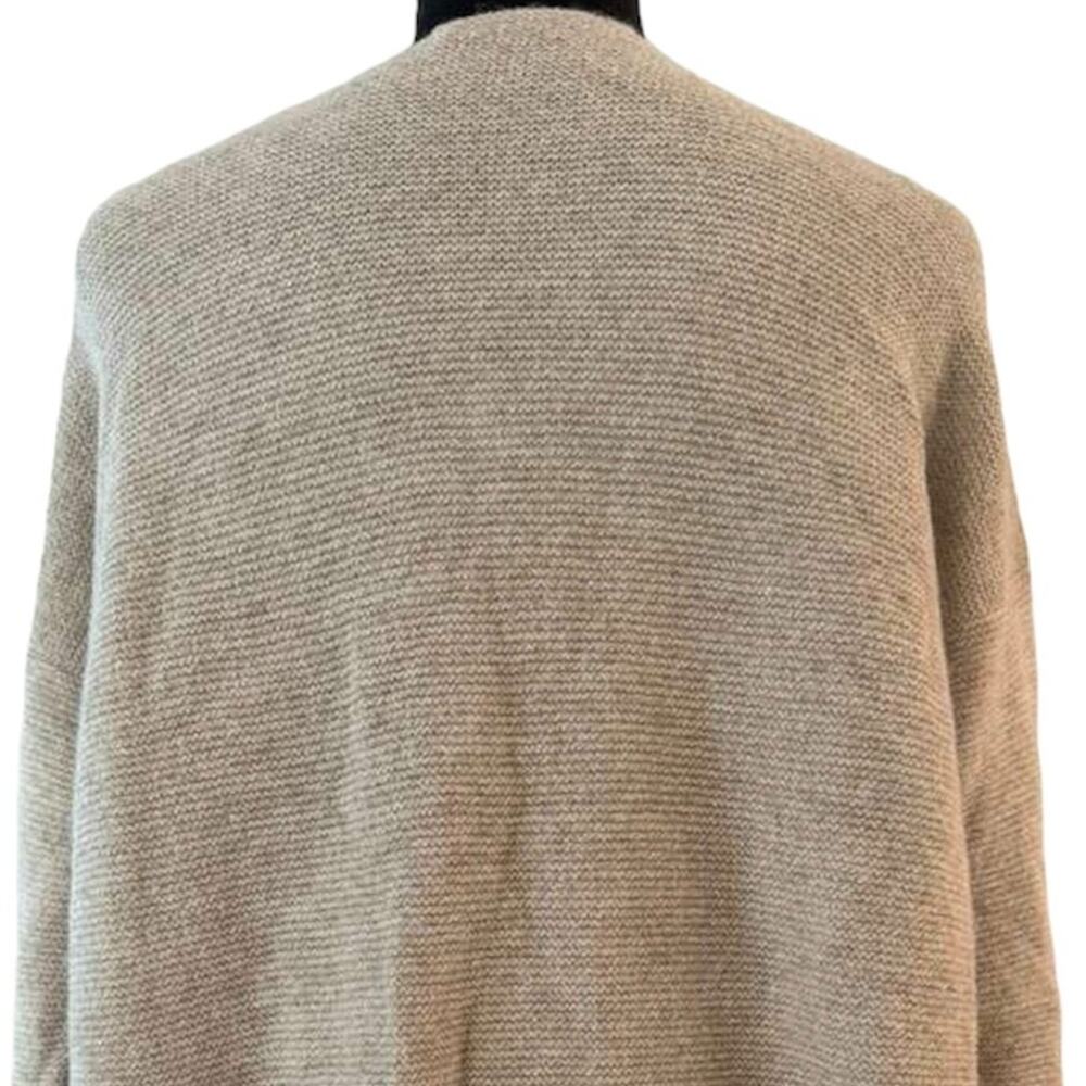 Peruvian Connection 100% Royal Alpaca Beige V-Neck Pullover Sweater Size Medium - Picture 8 of 10
